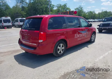 2012 Dodge Grand Caravan Sxt из США, поврежденный, VIN 2C4RDGCGXCR210970